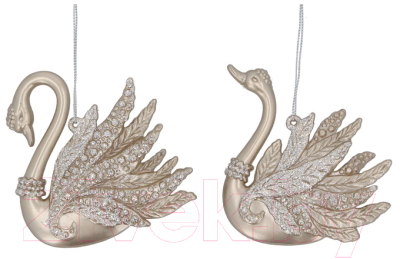 Изображение товара Елочная игрушка Gisela Graham Magnolia. Лебедь / 15332