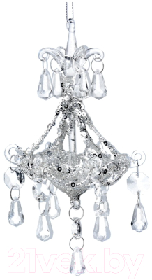 Изображение товара Елочная игрушка Gisela Graham Midnight Goose. Люстра / 889