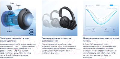 Изображение товара Беспроводные наушники Anker SoundCore Space Q45 (черный)