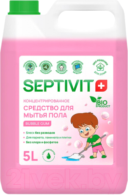 Чистящее средство для пола Septivit Bubble Gum (5л)