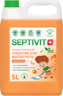 Чистящее средство для пола Septivit Мандарин (5л)