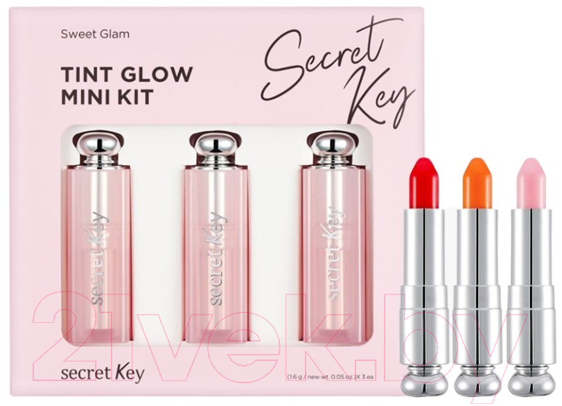 Набор декоративной косметики Secret Key Glam Tint Glow Mini Kit