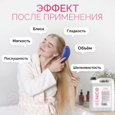 Шампунь для волос NICE by Septivit Бессульфатный для всех типов волос (5л)
