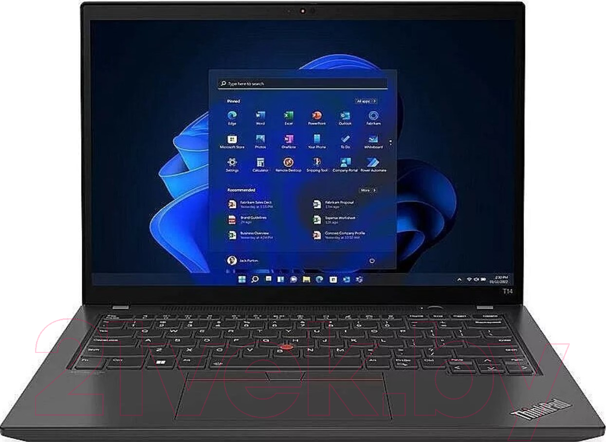 Ноутбук Lenovo ThinkPad T14s Gen 3 (21BR001DRT)