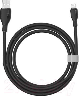 Кабель Baseus Pudding USB to iP 2.4A / P10355700111-01 (2м, черный)