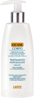 Крем антицеллюлитный Guam Corpo Для чувствительной кожи с хрупкими капиллярами (200мл)