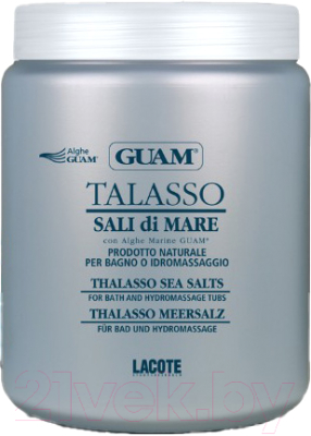 Соль для ванны Guam Talasso (1кг)