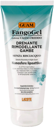 Гель антицеллюлитный Guam Дренажный контрастный с липоактивными наносферами