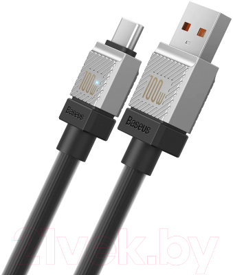 Кабель Baseus CoolPlay USB to Type-C 100W / CAKW000701 (2м, черный)