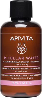 Мицеллярная вода Apivita Для лица и глаз (75мл)