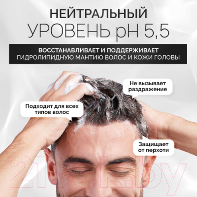 Шампунь для волос NICE by Septivit Для всех типов волос мужской (5л)