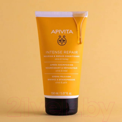 Кондиционер для волос Apivita Питательный и восстанавливающий с оливой и медом (150мл)