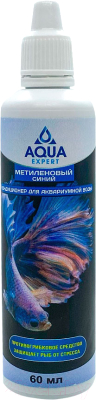 Средство для ухода за водой аквариума Aqua Expert Малахитовый синий (60мл)