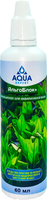 Средство для ухода за водой аквариума Aqua Expert АльгоБлок+ (60мл)
