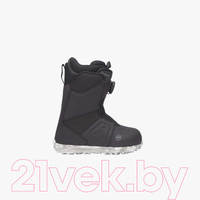Ботинки для сноуборда Nidecker Youth Micron 2023-24 (р.7, Black)