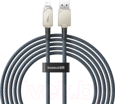 Кабель Baseus Unbreakable USB to iP 2.4A / P10355802221-00 (1м, белый)