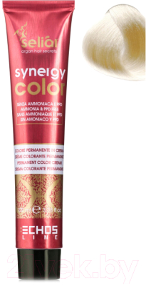 Крем-краска для волос Echos Line Seliar Synergy Color S11.0 (100мл, экстра суперсветлый блондин)