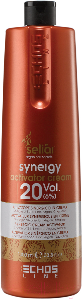 Эмульсия для окисления краски Echos Line Synergy Activator Cream 20 Vol 6%