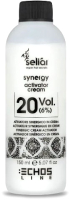 Эмульсия для окисления краски Echos Line Synergy Activator Cream 20 Vol 6% (150мл) - 