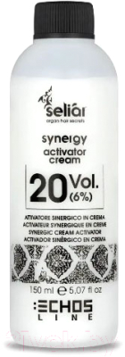 Эмульсия для окисления краски Echos Line Synergy Activator Cream 20 Vol 6% (150мл)