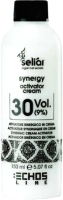 Эмульсия для окисления краски Echos Line Synergy Activator Cream 30 Vol 9% (150мл) - 
