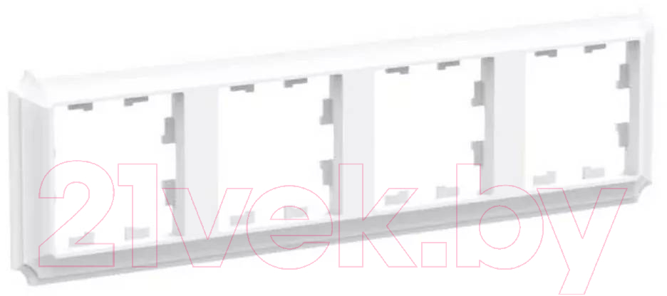 Рамка для выключателей и розеток Systeme (Schneider) Electric Atlasdesign Antique ATN101304 — фото 1