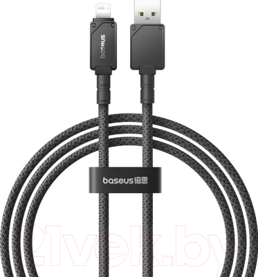 Кабель Baseus Unbreakable USB to iP 2.4A / P10355802111-01 (2м, черный)