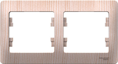 

Рамка для выключателей и розеток, Glossa GSL001502