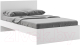 Полуторная кровать Rinner М12 Лайт 120x200 (белый текстурный) - 