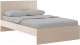 Полуторная кровать Rinner М12 Лайт 120x200 (дуб млечный) - 