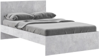 Полуторная кровать Rinner М12 Лайт 120x200 (цемент светлый) - 