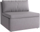 Кресло-кровать Mio Tesoro Такка Fotel 80 Z/F Twist 19 (Grey) - 