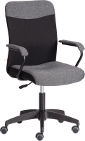 Кресло офисное Tetchair Fly ткань (серый/черный) - 