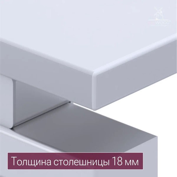 Купить Письменный стол Millwood Лофт Сиэтл ДТ-5 160x70x75 в Могилеве