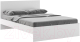 Полуторная кровать Rinner М13 Лайт 140x200 (белый текстурный) - 