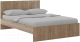 Полуторная кровать Rinner М13 Лайт 140x200 (дуб золото) - 