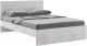 Полуторная кровать Rinner М13 Лайт 140x200 (цемент светлый) - 