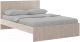 Полуторная кровать Rinner М13 Лайт 140x200 (шимо светлый) - 