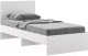 Односпальная кровать Rinner М11 Лайт 90x200 (белый текстурный) - 