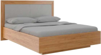 Двуспальная кровать Rinner Глэдис М33 с ПМ 160x200 (дуб золото) - 