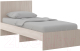 Односпальная кровать Rinner М11 Лайт 90x200 (шимо светлый) - 