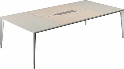 Стол для переговоров Norden 220x105x72.5 / NZ-0109.GS.YN.AL