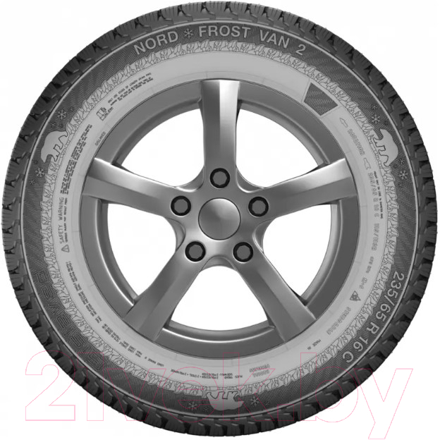 Зимняя легкогрузовая шина Gislaved Nord Frost Van 2 215/60R17C 109/107R