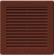 Решетка вентиляционная Awenta TRU8BR (коричневый) - 