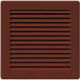 Решетка вентиляционная Awenta TRU10BR (коричневый) - 