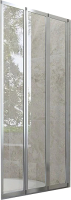 Стеклянная шторка для ванны Veconi 90x150 / PL73R-90-01-19C4 (стекло прозрачное/хром) - 