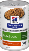 Влажный корм для собак Hill's Prescription Diet Metabolic с курицей / 607219 (370г) - 