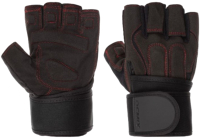 Перчатки для фитнеса Demix 9HWZGMROJK / 118833-99 (XL, черный) - 