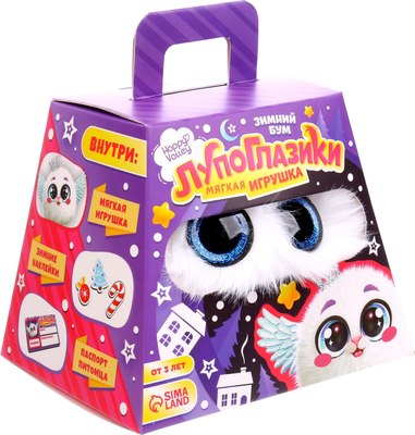 

Мягкая игрушка, Лупоглазики. Снежок / 7725989