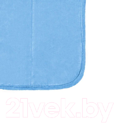 Набор ковриков для ванной и туалета Вилина Велюр / 7174 (голубой)